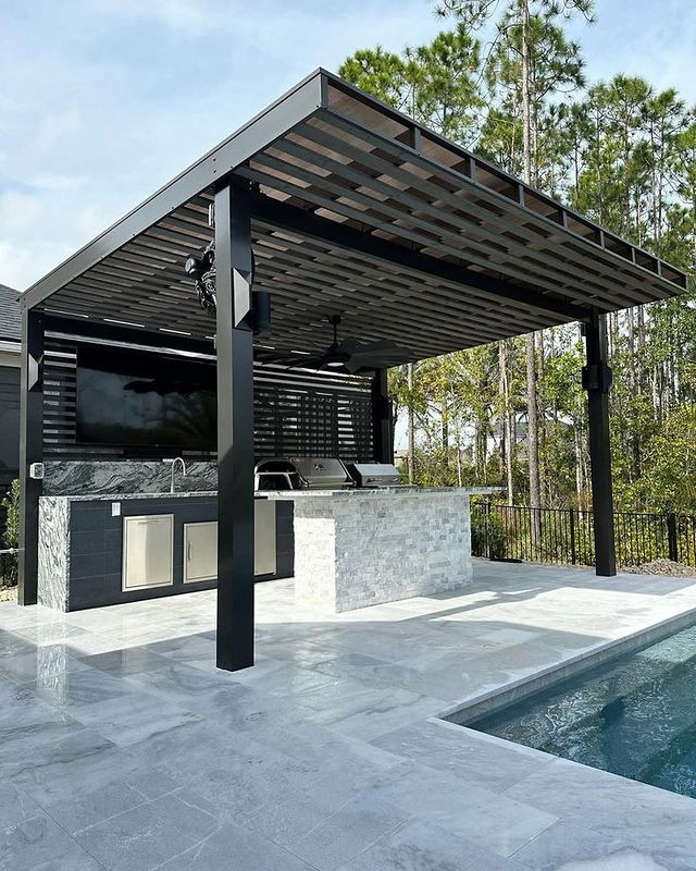 Outdoor kitchens — Fixed outdoor kitchens (9)