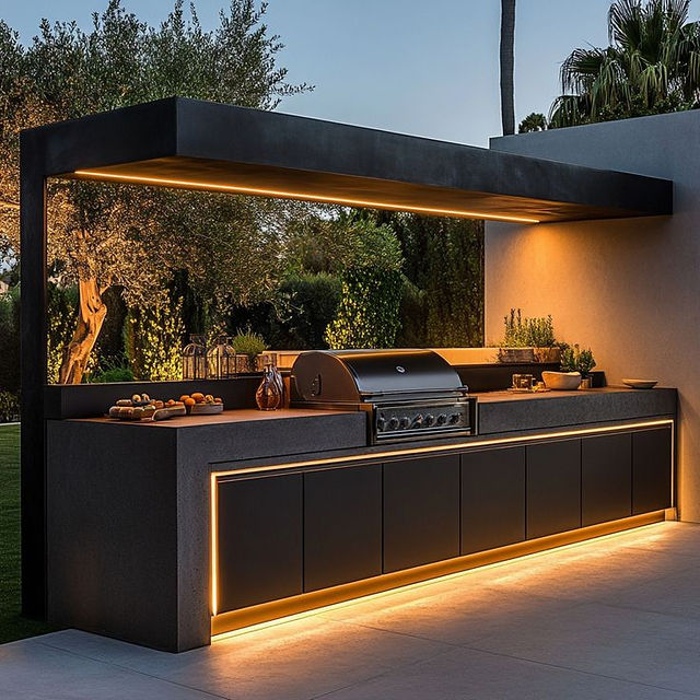 Outdoor kitchens — Fixed outdoor kitchens (5)