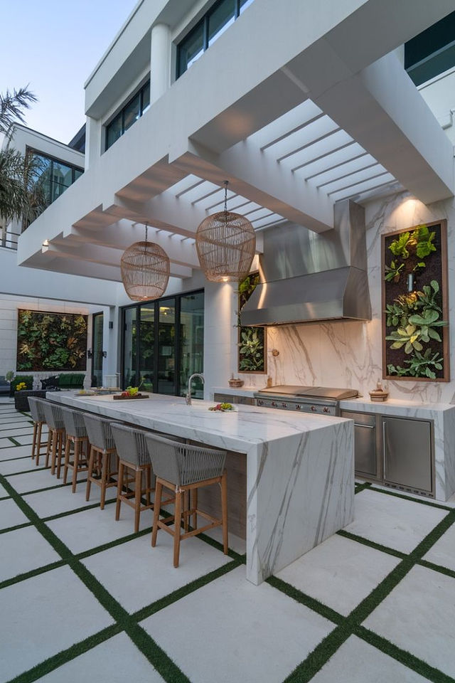 Outdoor kitchens — Fixed outdoor kitchens (31)