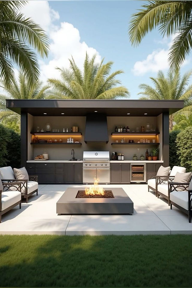 Outdoor kitchens — Fixed outdoor kitchens (32)