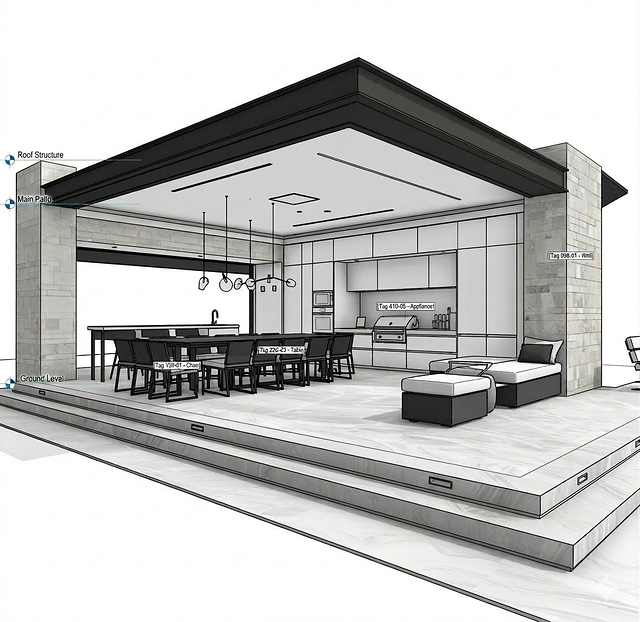 Outdoor kitchens — Fixed outdoor kitchens (23)