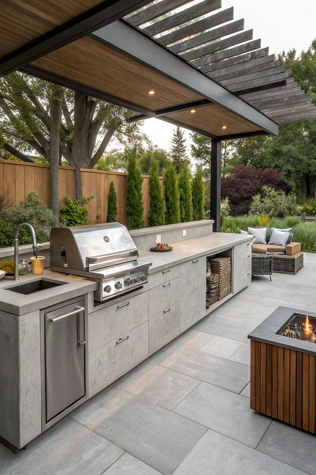 Outdoor kitchens — Fixed outdoor kitchens (35)