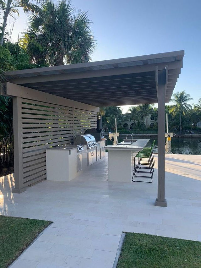 Outdoor kitchens — Fixed outdoor kitchens (19)