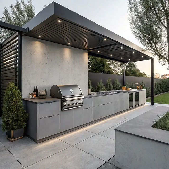 Outdoor kitchens — Fixed outdoor kitchens (7)