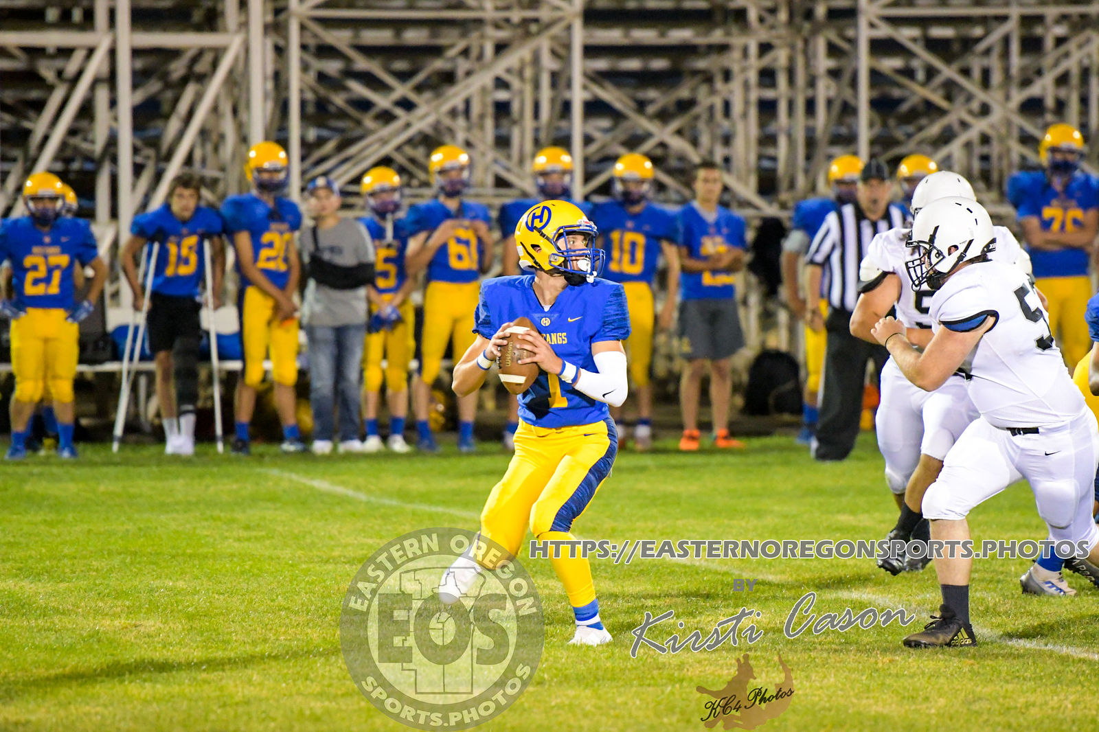 Heppner v Irrigon Football Kirsti Cason by Eastern Oregon Sports Photos