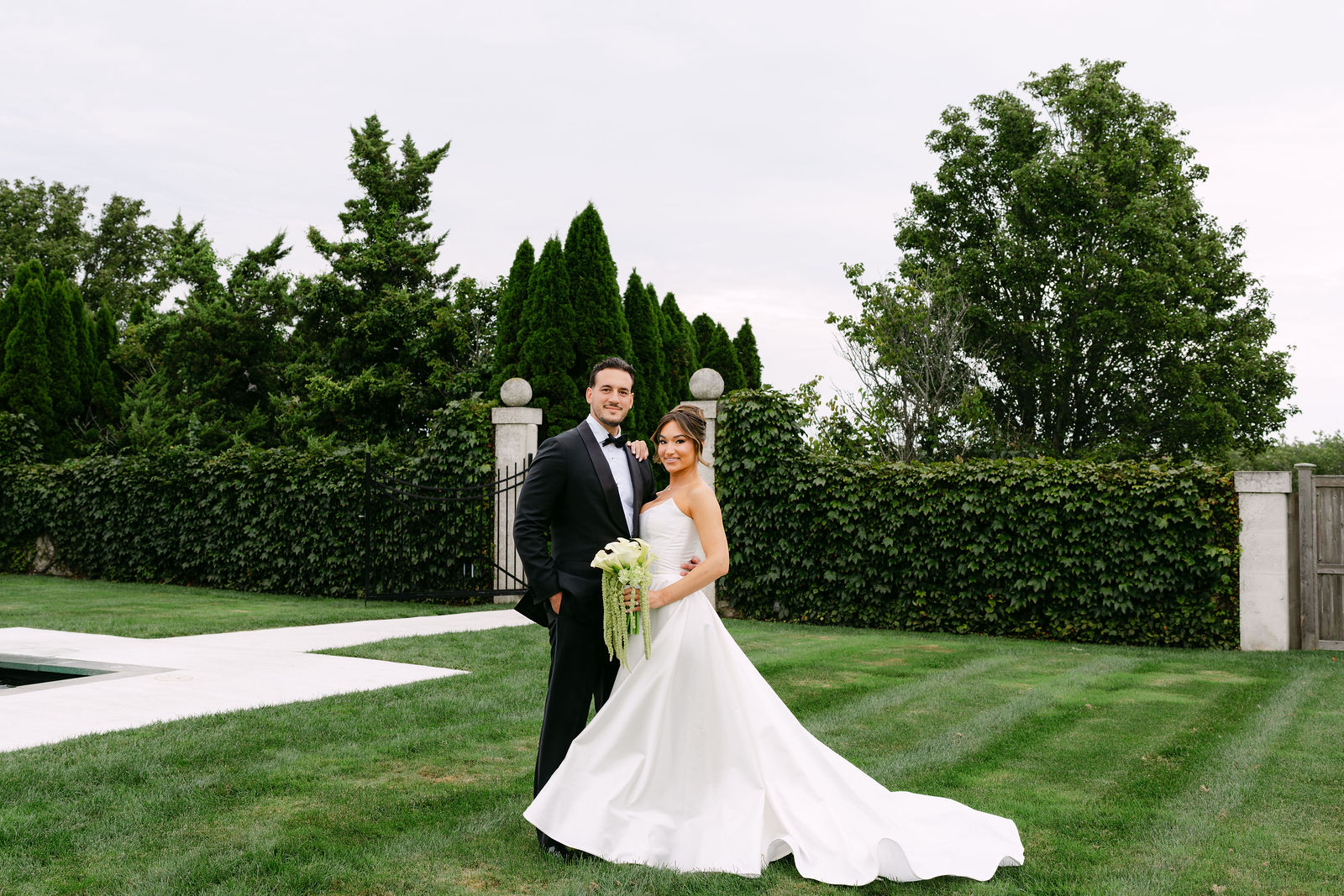 Ryan and Amanda at Belle Mer in Newport, Rhode Island