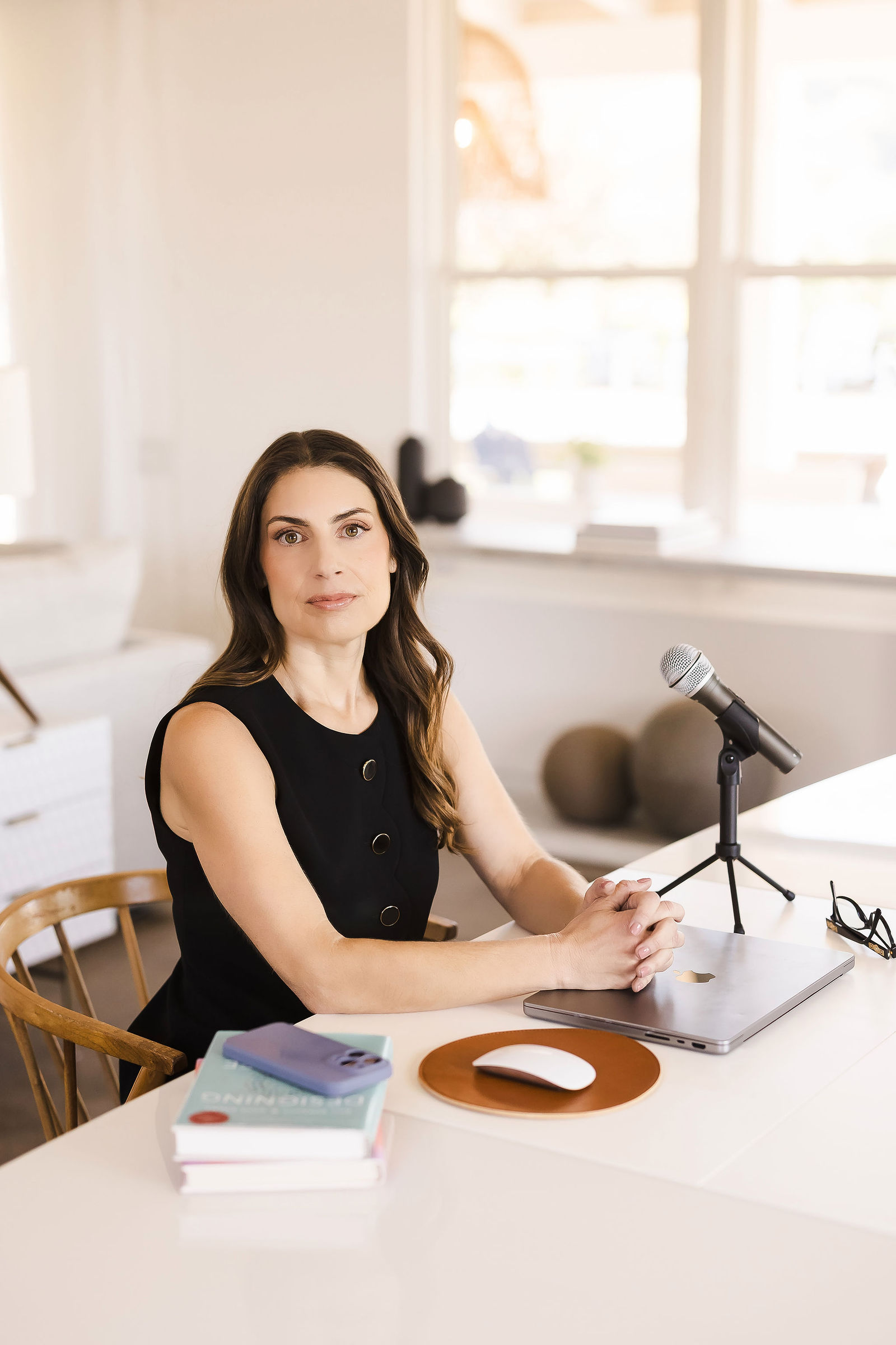 Podcast and media brand portrait