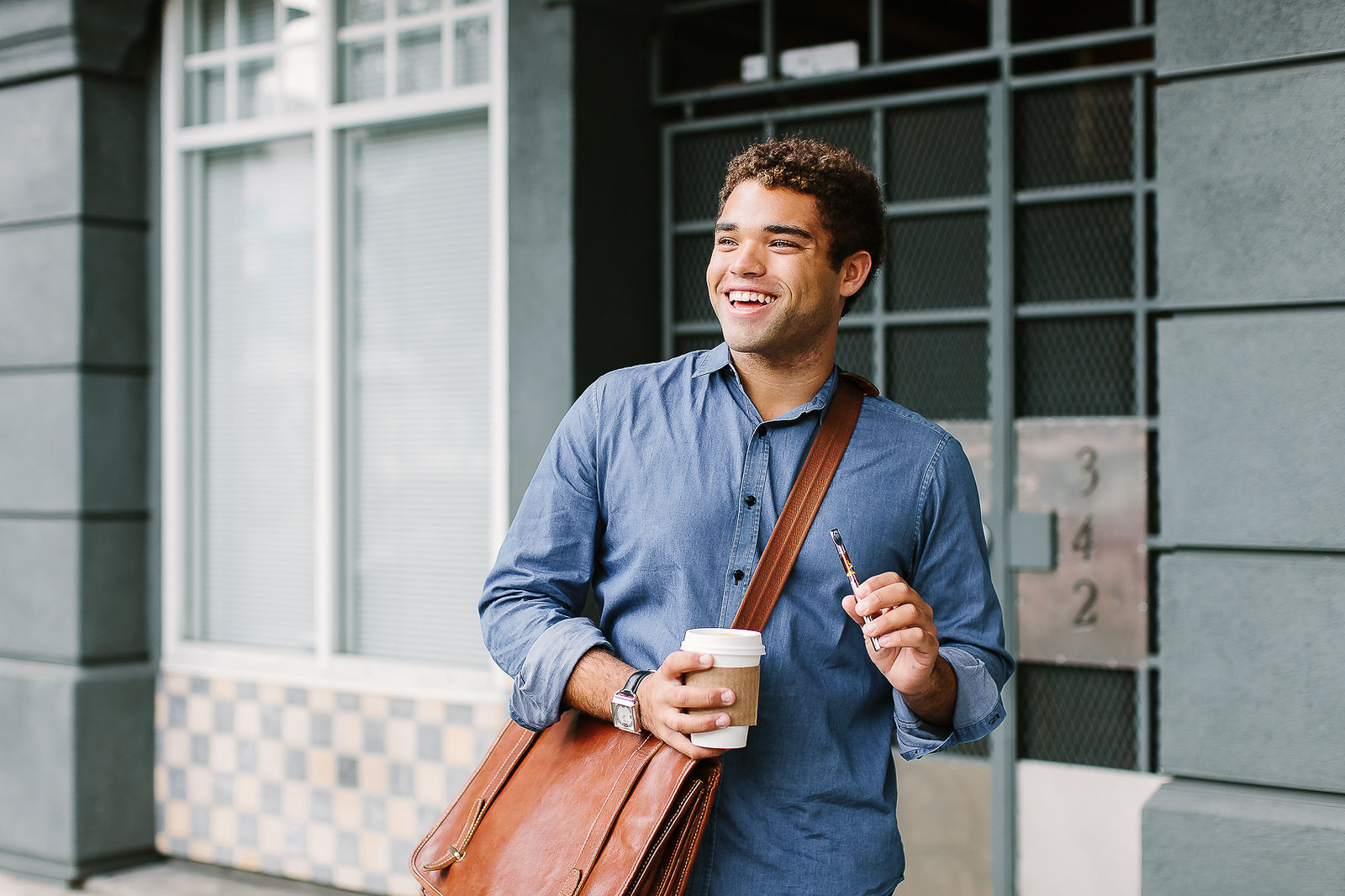 Founder walking in the San Francisco Bay Area, brand photography by Katie Monroe