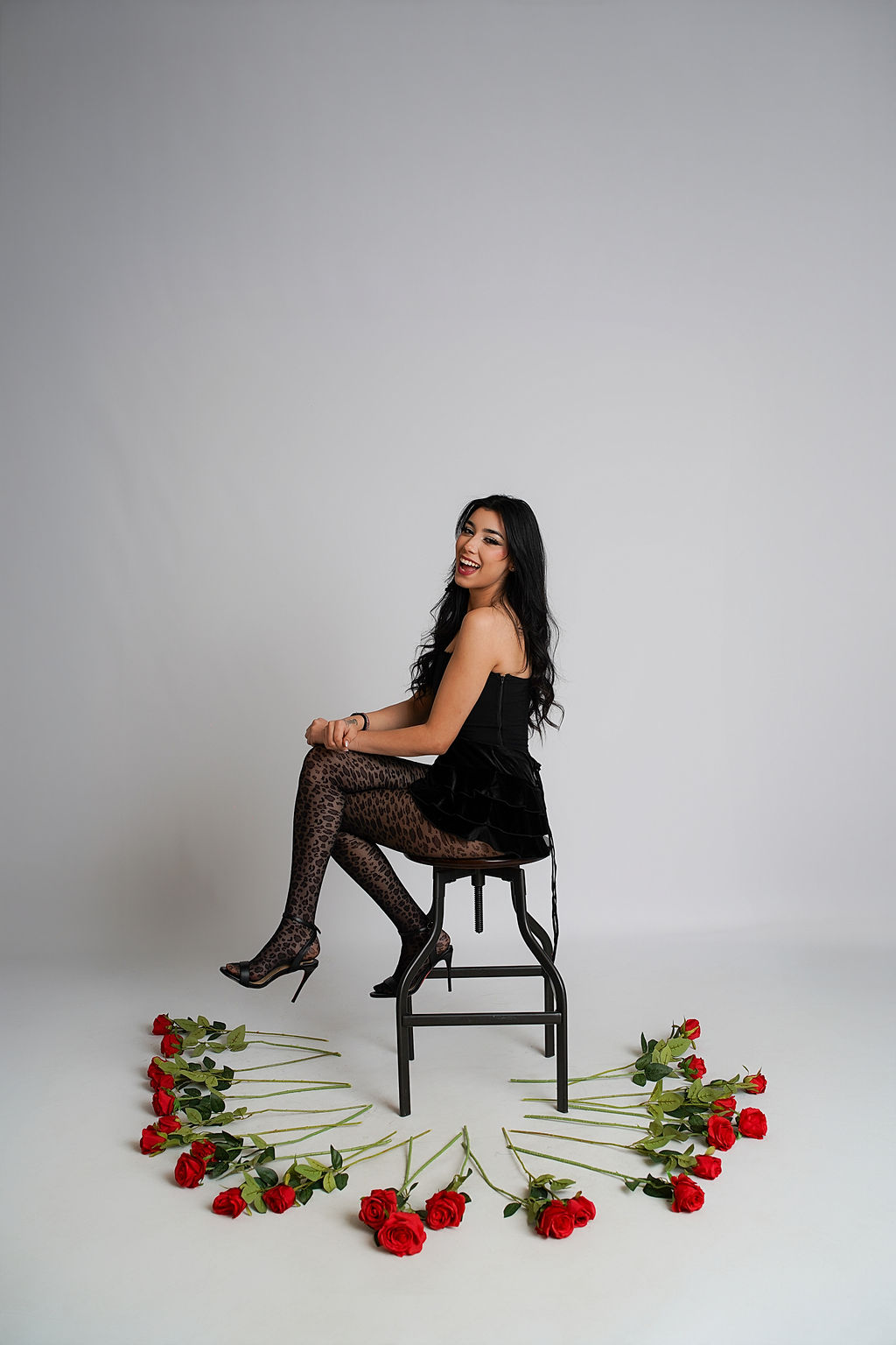 Soft glamour portrait with elegant detail