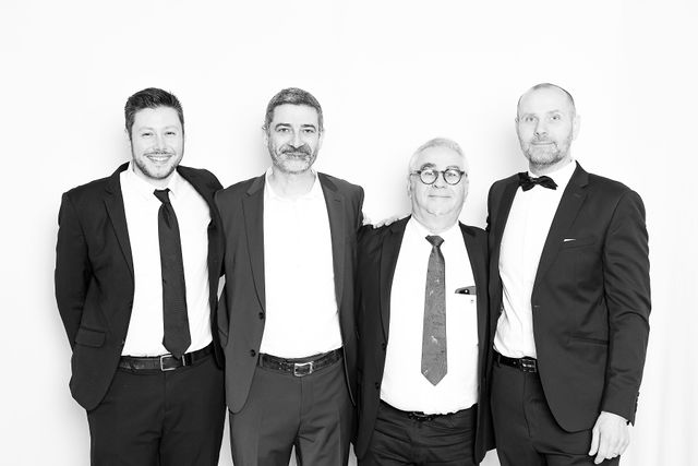 Animation portrait fond blanc gala Marseille