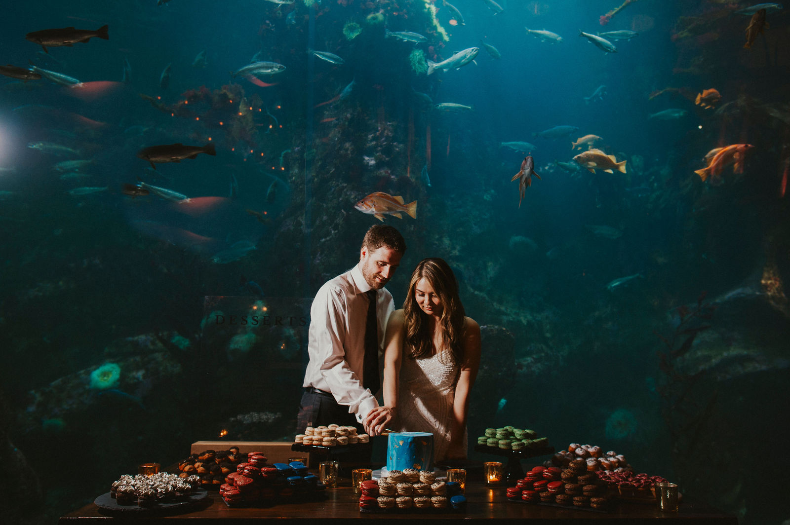 Seattle Aquarium Wedding by French Sessa Photo Co