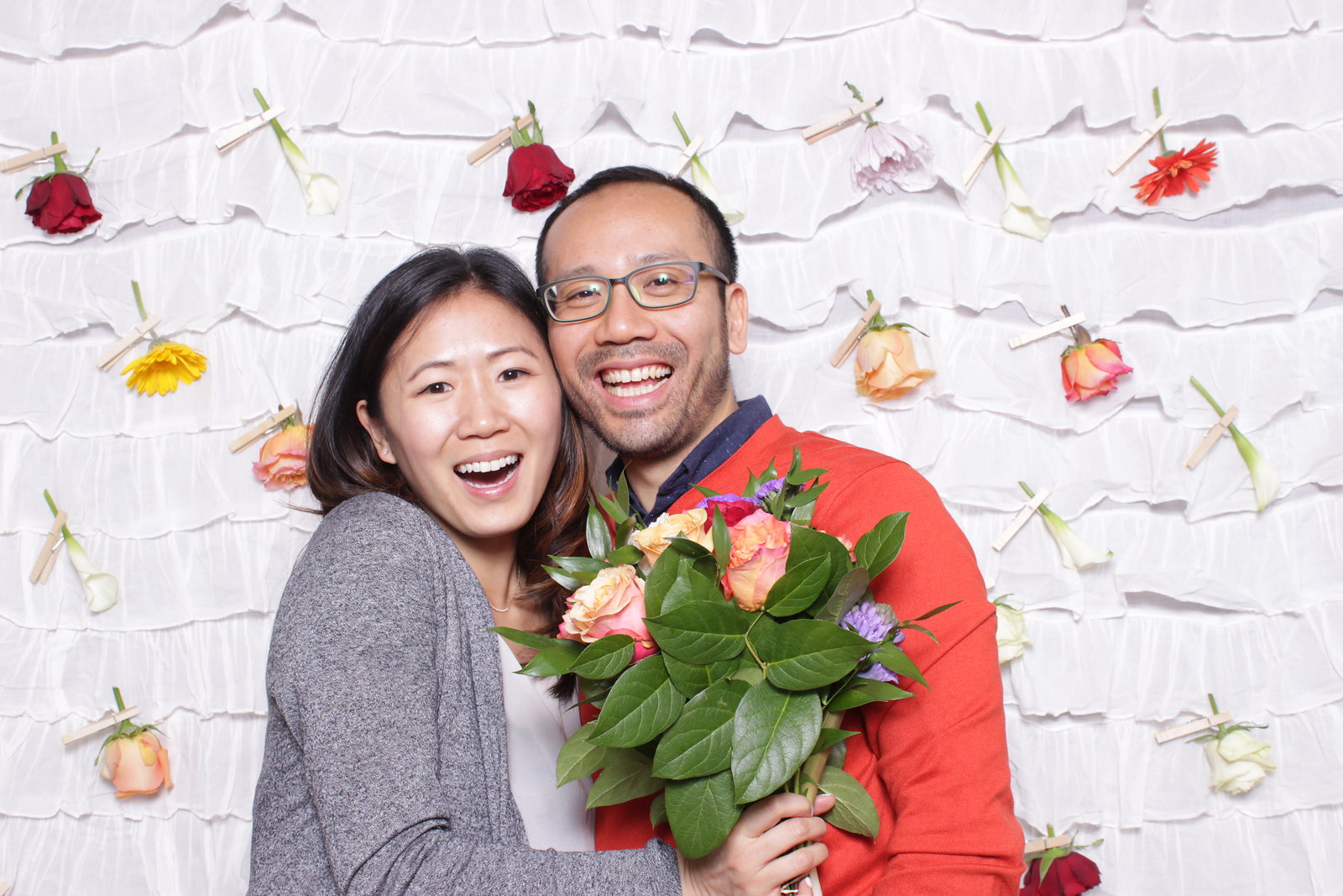 Urban stems first look by tickled photo booth company