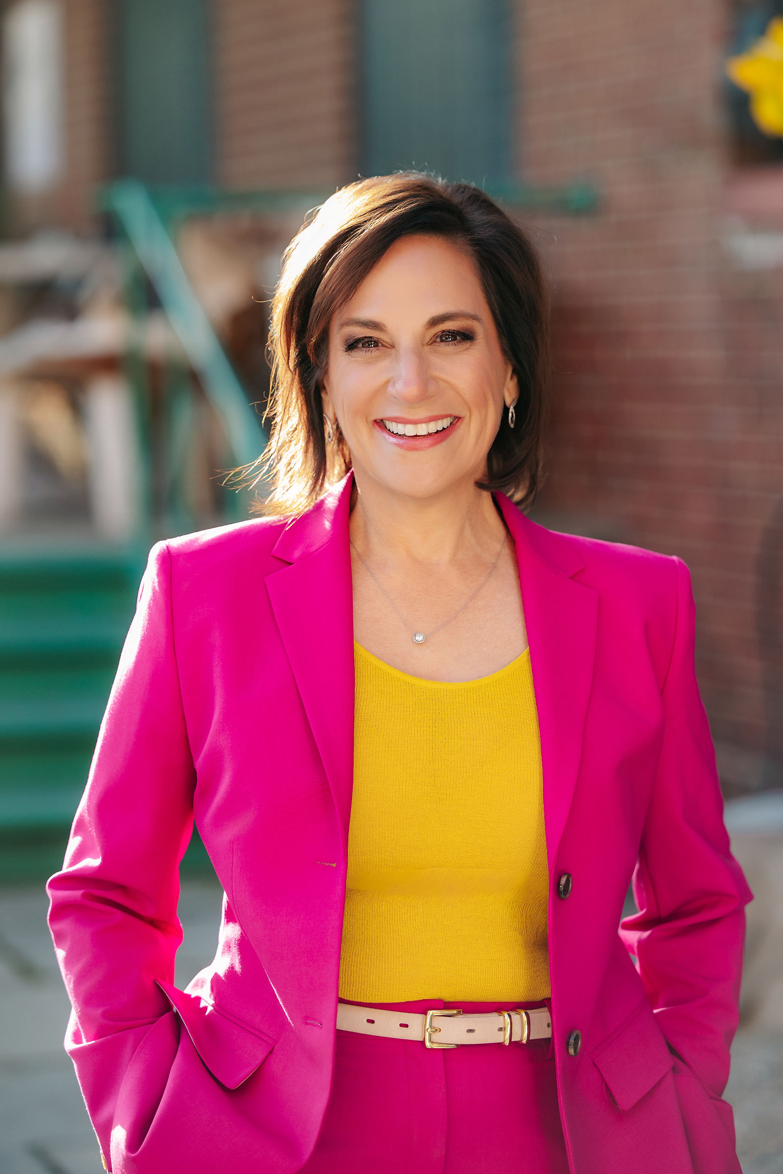 Outdoor professional headshot