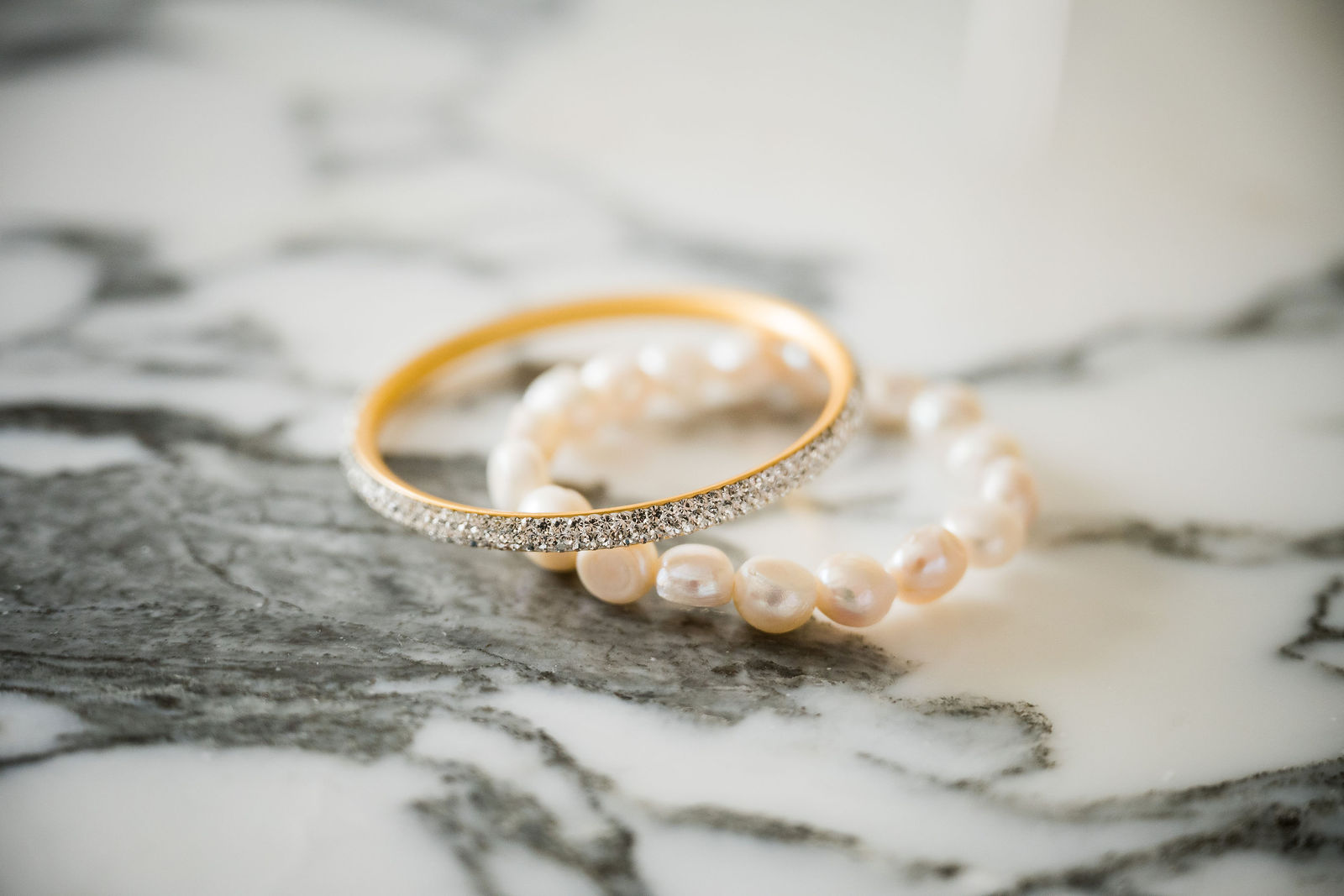 Wedding rings photographed on the morning of a Colorado wedding
