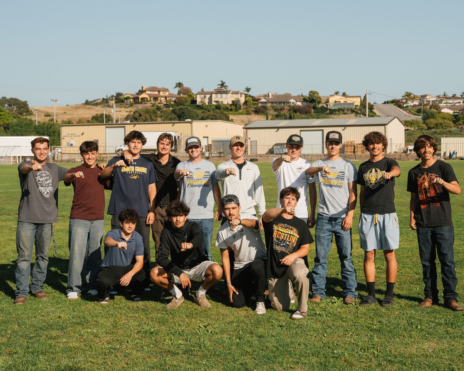 Arroyo Grande Eagles CIF Ring Day
