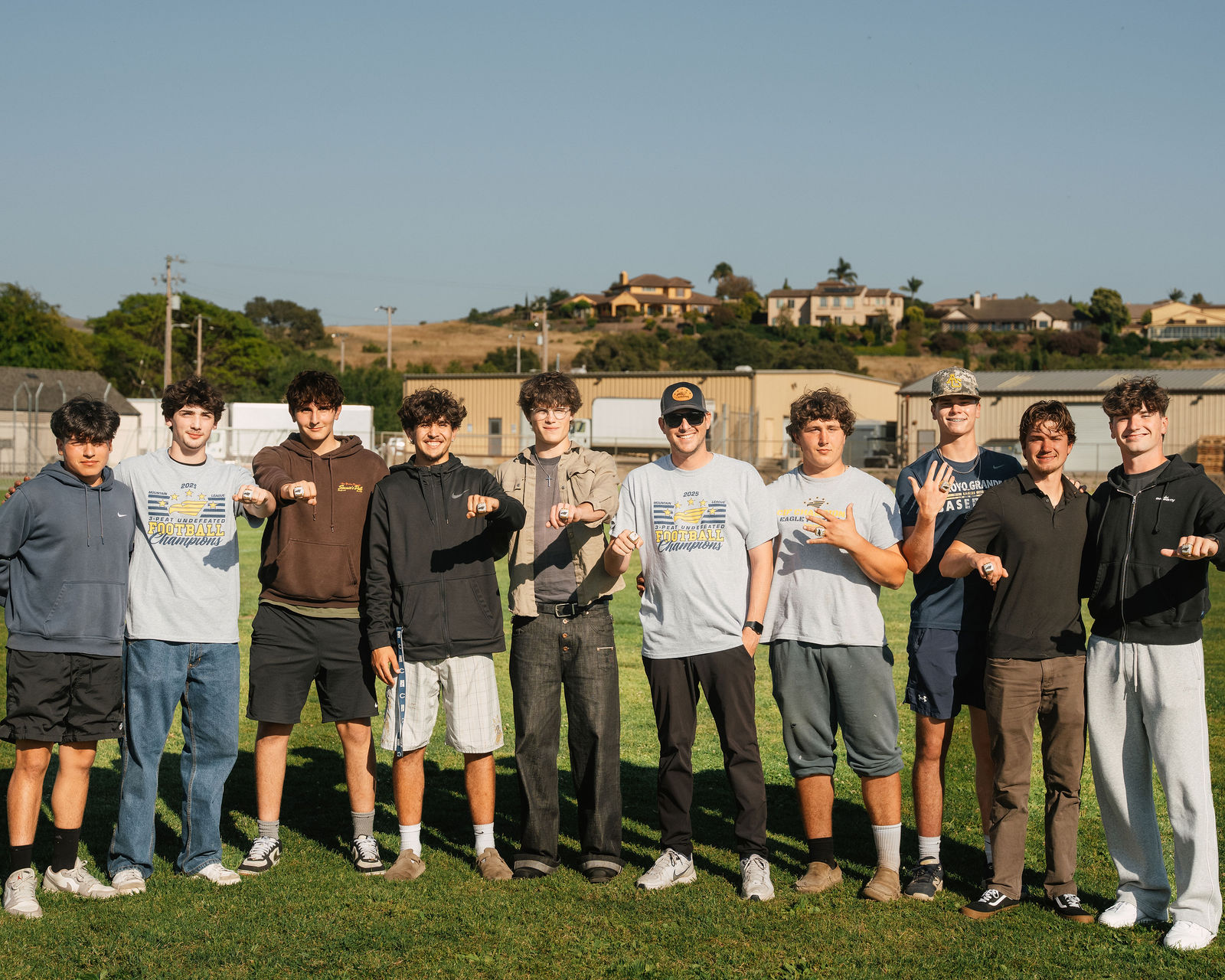 Arroyo Grande Eagles CIF Ring Day