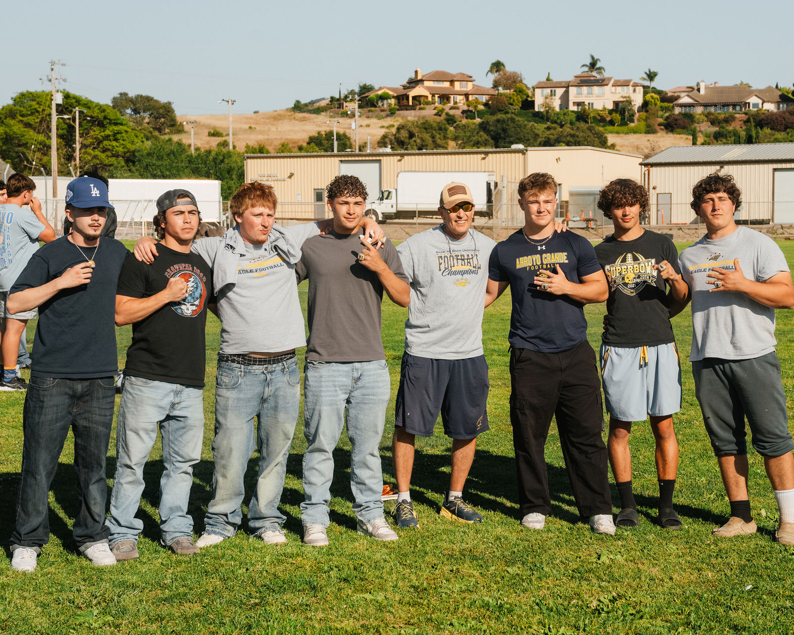 Arroyo Grande Eagles CIF Ring Day
