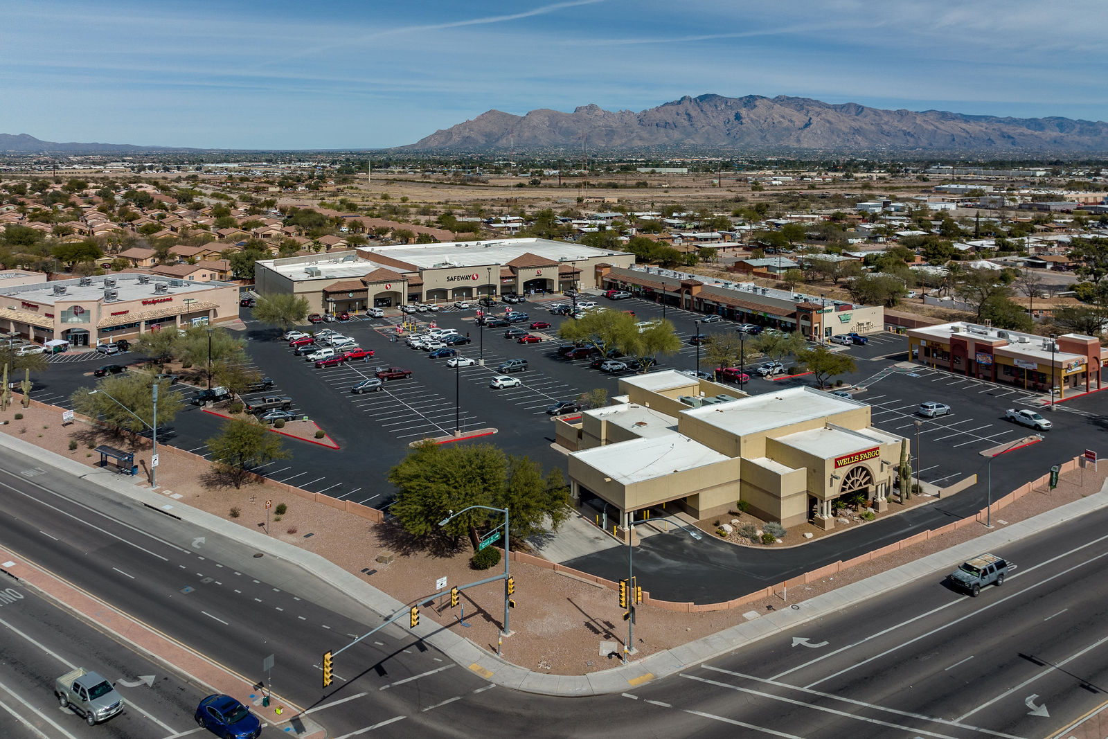 Silverbell Plaza, Tucson by HawkView Aerial Solutions