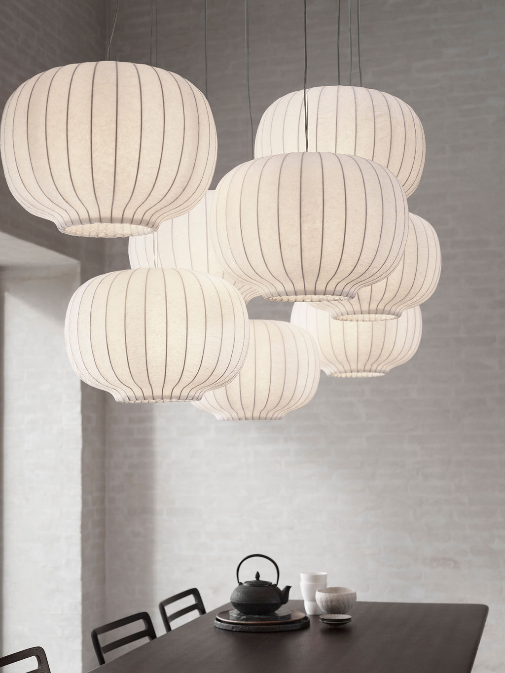 Vipp Paper Lamps by Back to front page