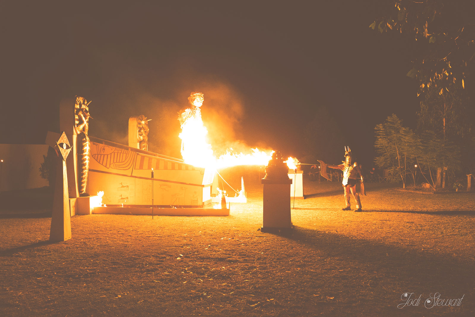 Power Slave Fire Event by Lumen Essence Photography