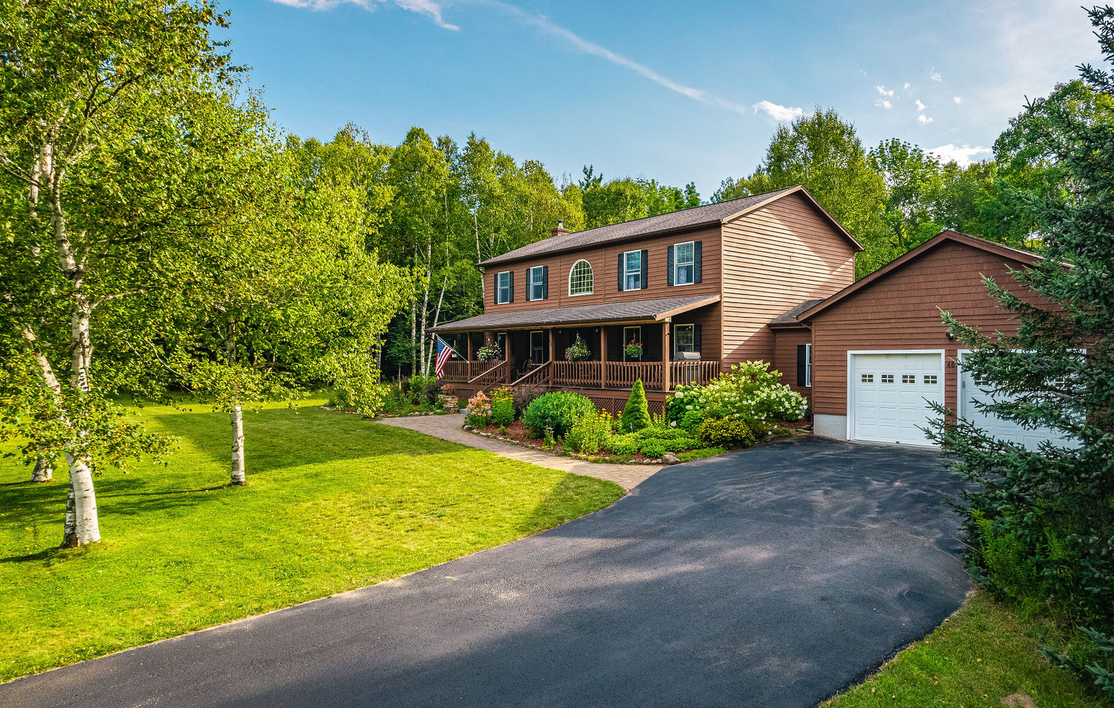 46 Vista Drive in Saranac Lake Real Estate Photography by Jordan Craig