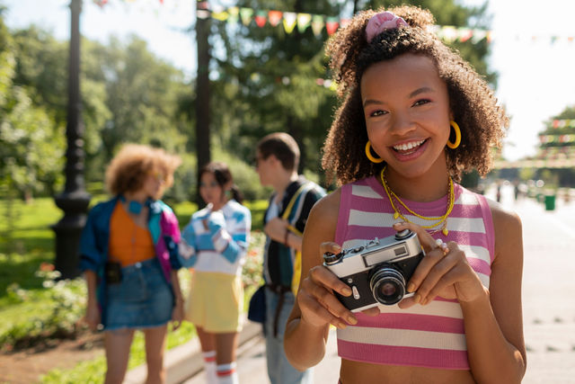 Students enjoying educational experience