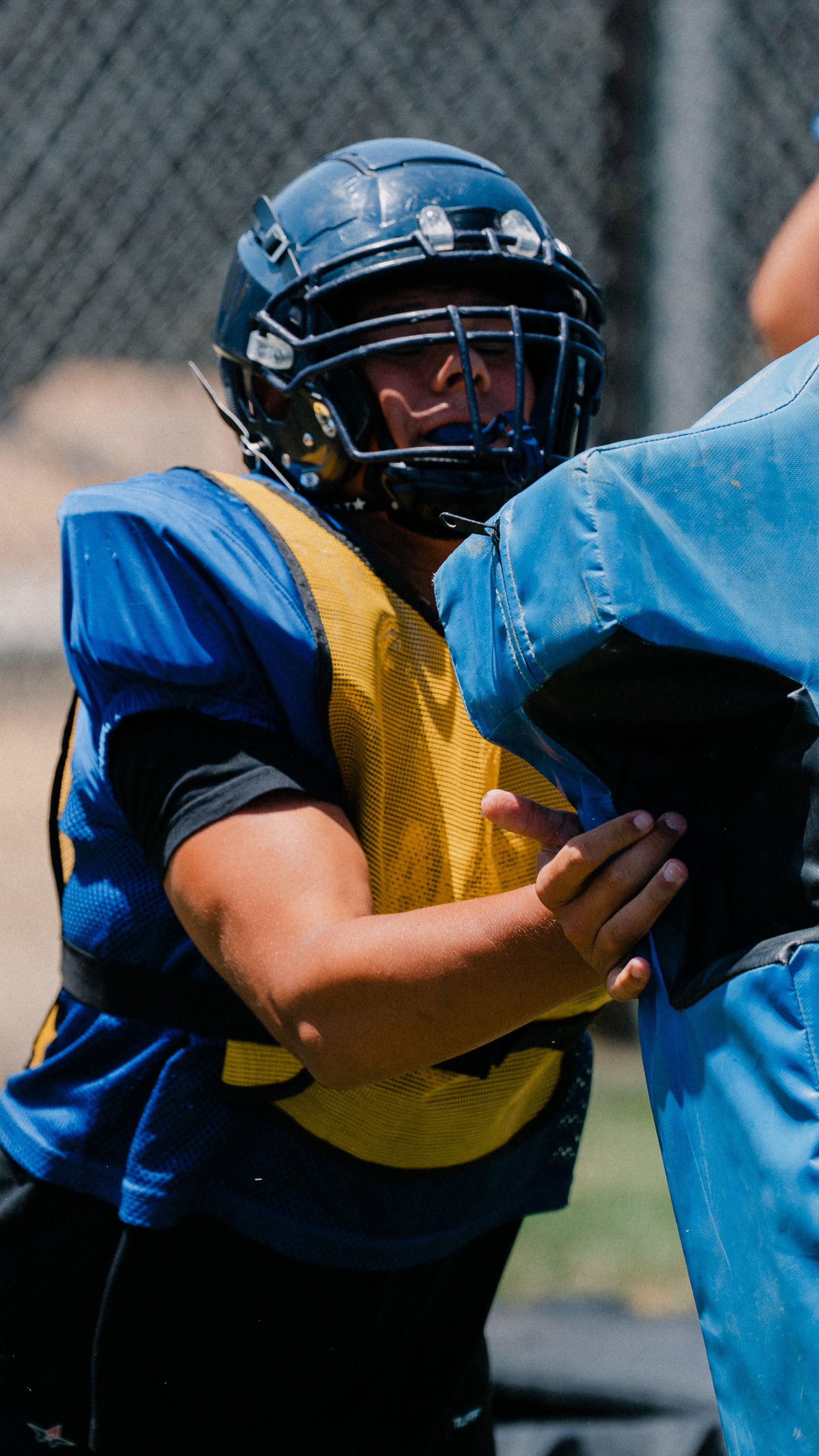 Arroyo Grande football practice detail