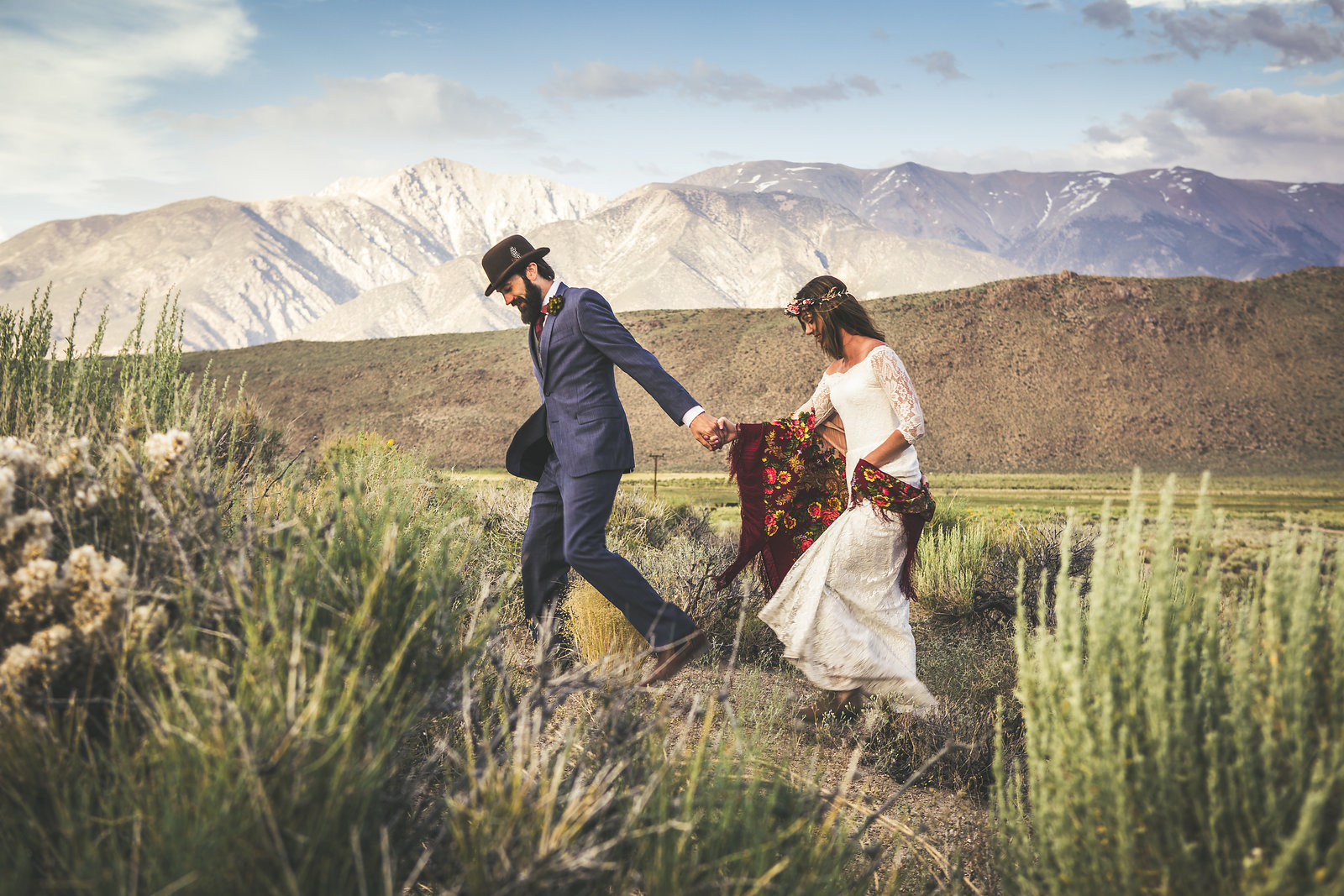 Benton Hot Springs wedding retreat venue east of Mammoth Lakes