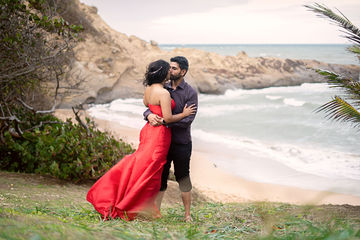Location-led couple portrait at Point Radix by Karimah Clinton Media