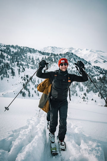 Freeride skiën in Jyrgalan Kirgizië