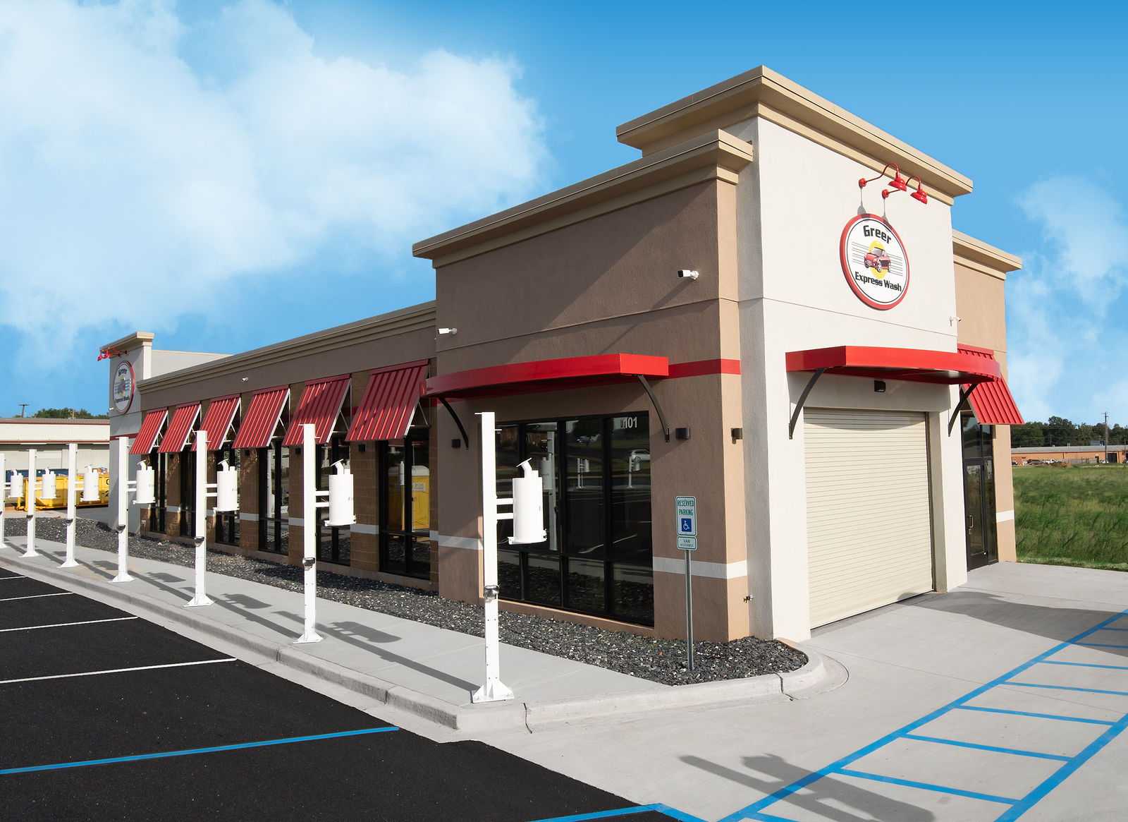 Greer Express Wash by Ghost River Photography