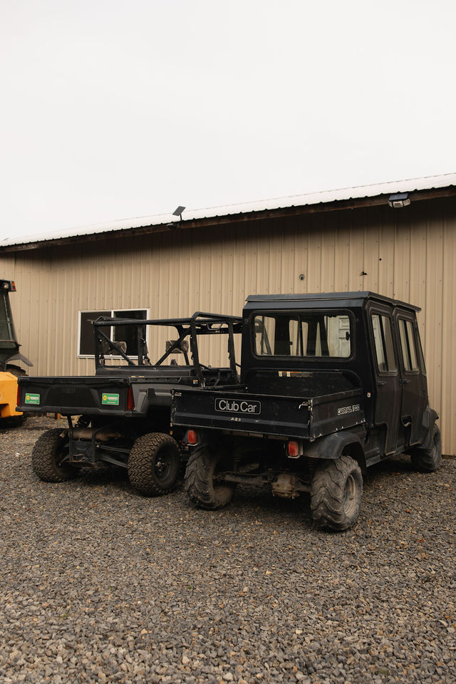 Utility equipment at the Daily Machinery yard