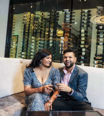 Hotel couple portrait at Brix by Karimah Clinton Media