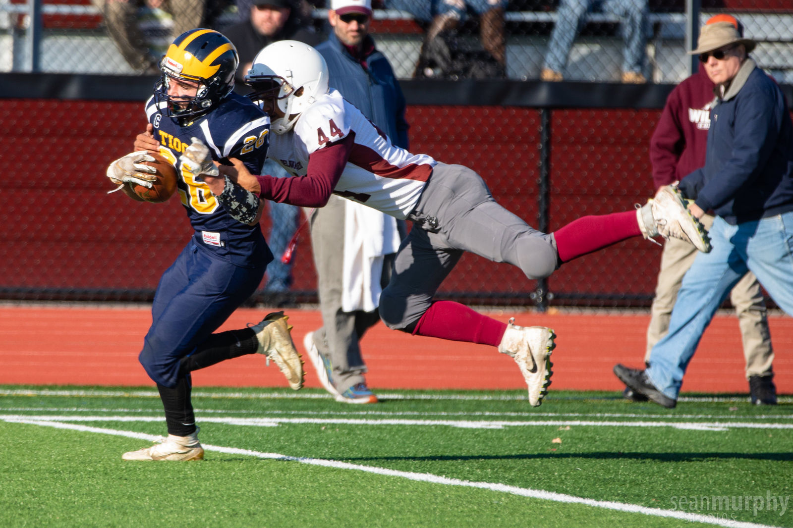 Sectional Football Tioga Center vs Delaware Academy by Sean Murphy Studios