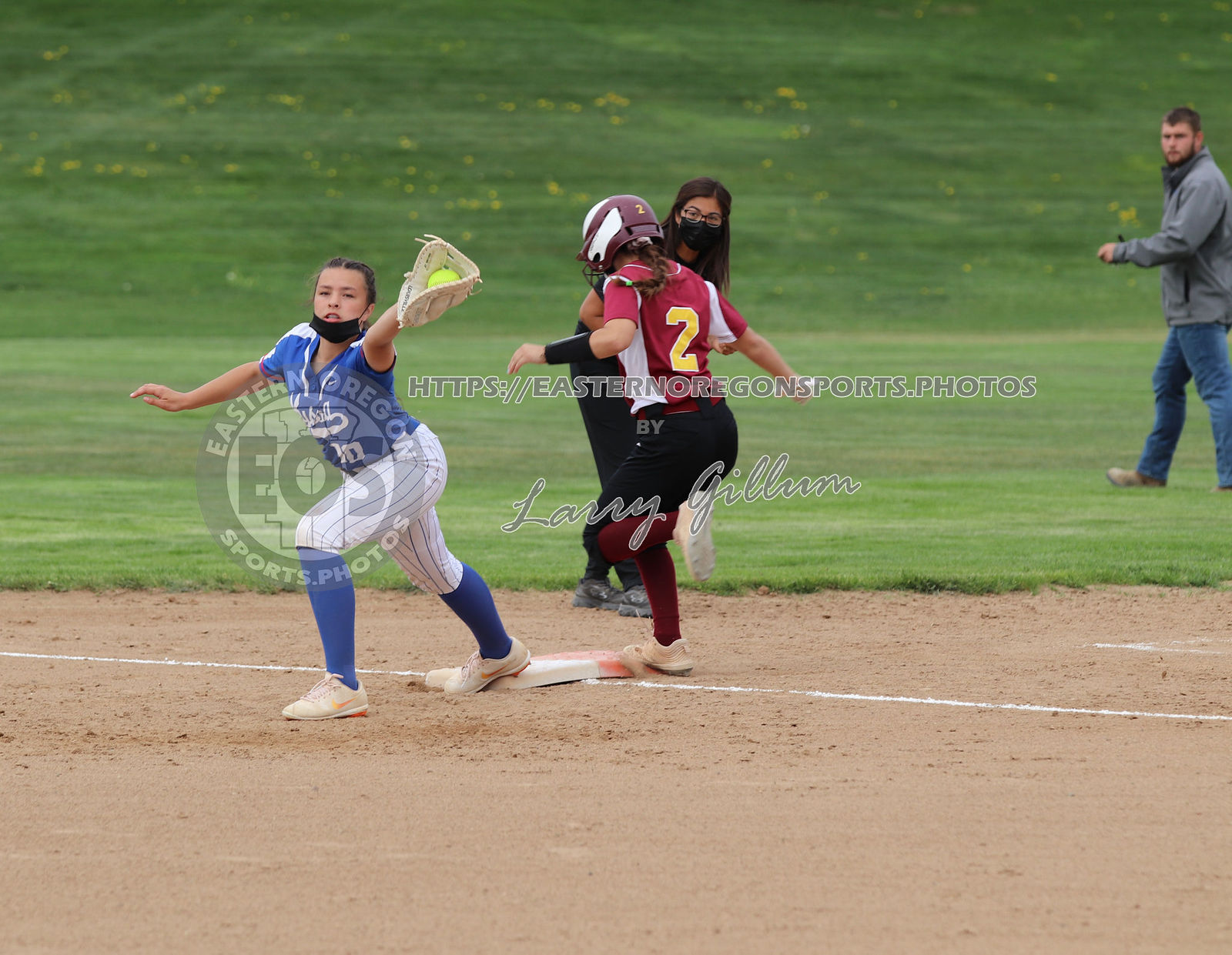 Nyssa v Ontario Softball Larry Gillum by Eastern Oregon Sports Photos