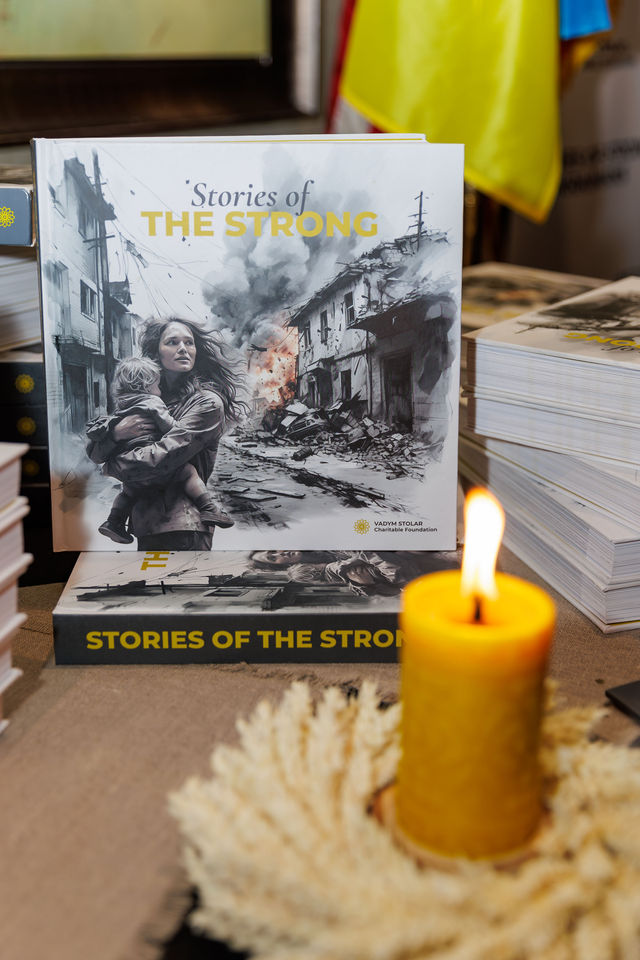Vadym Stolar Charitable Foundation's Stories of the Strong Book Release