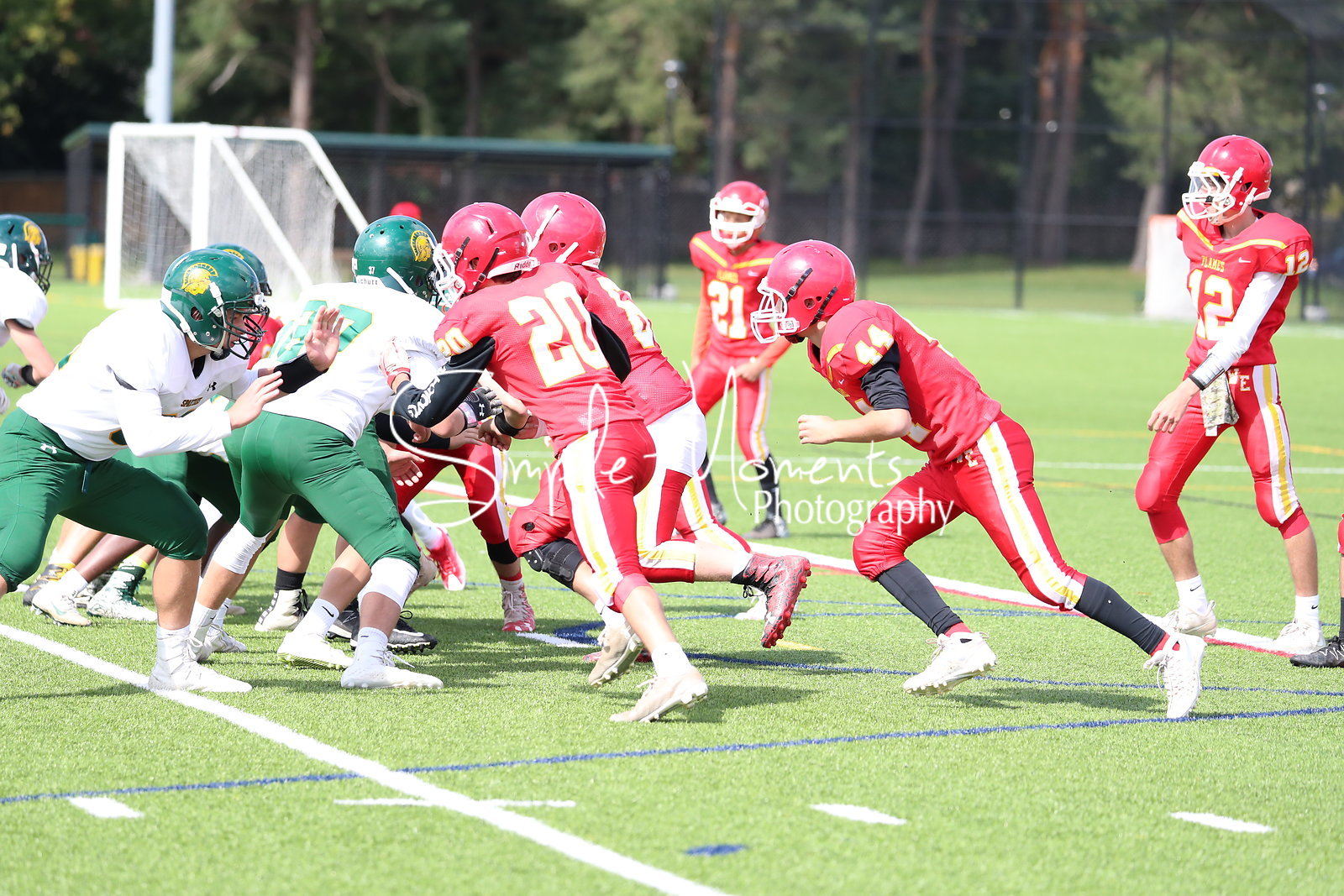 Williamsville North v East JV Football by Simple Moments Photography