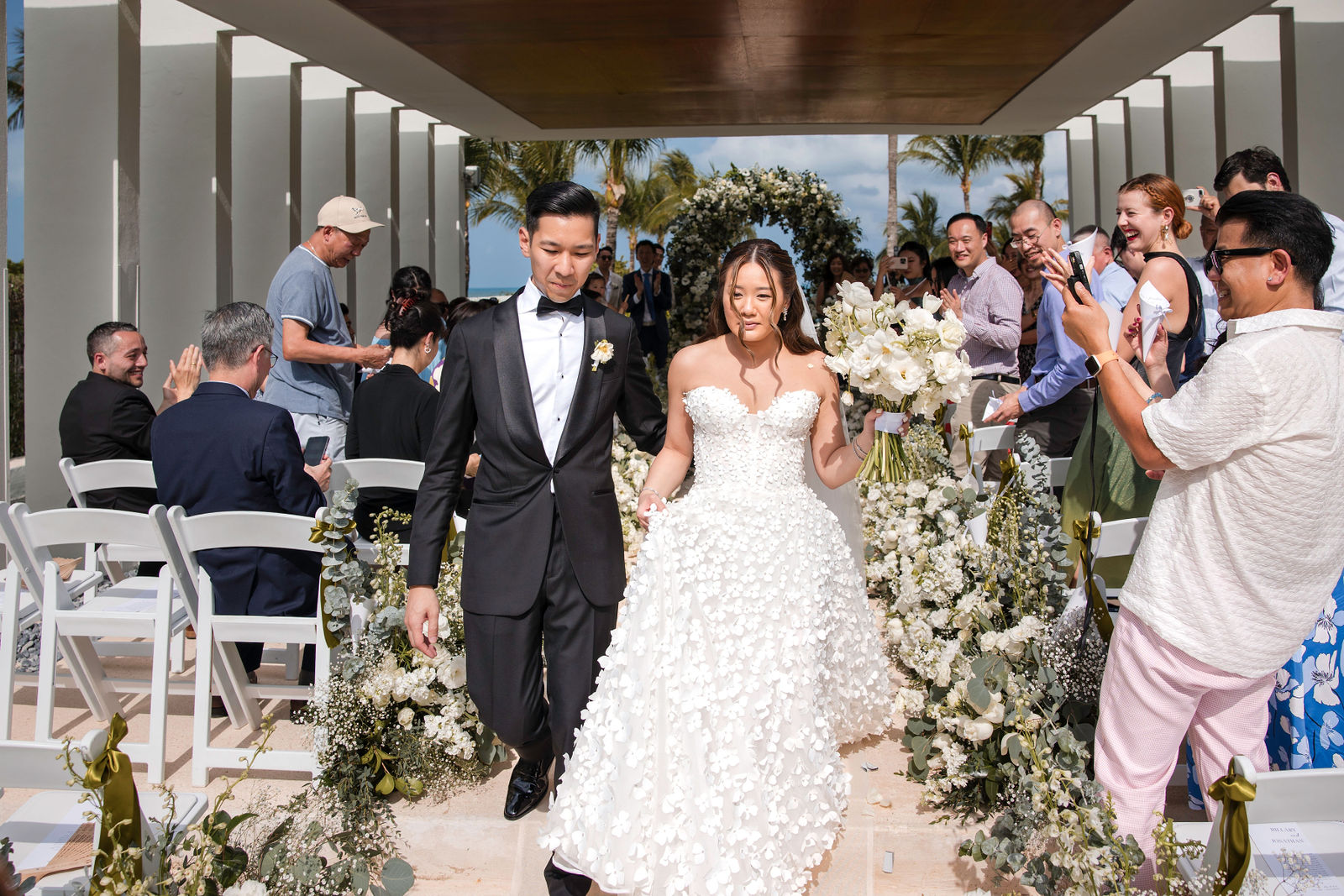 Wedding at Finest Playa Mujeres photographed by Arch Wedding Studio