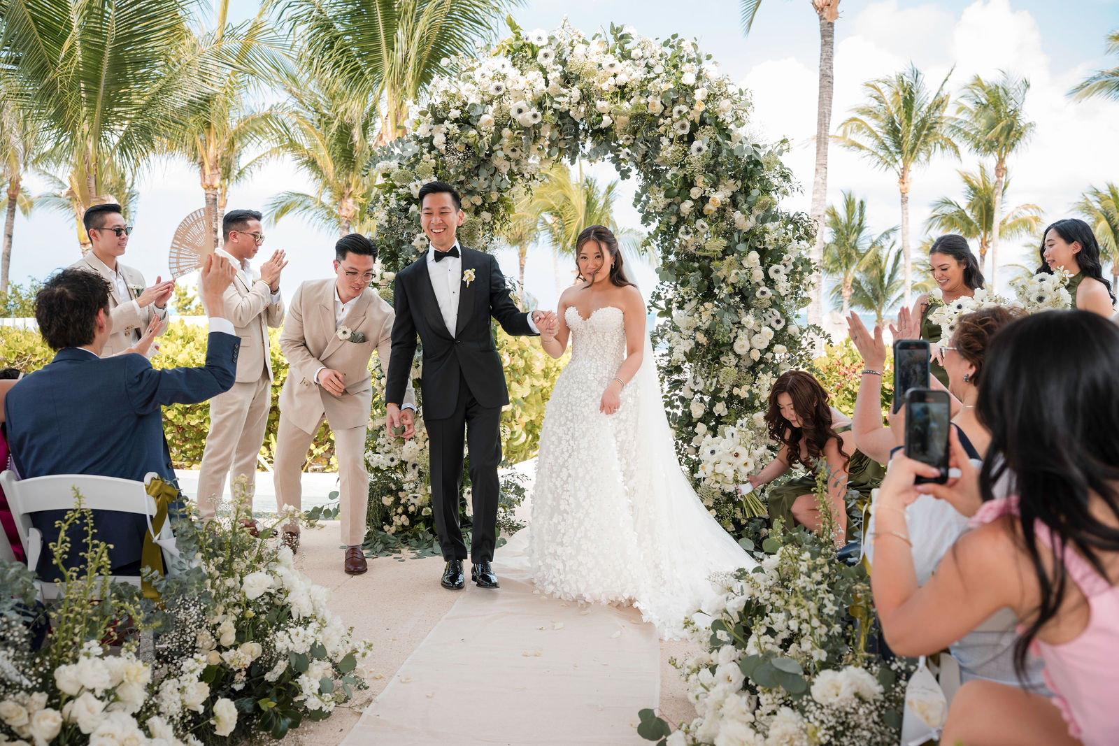 Wedding at Finest Playa Mujeres photographed by Arch Wedding Studio
