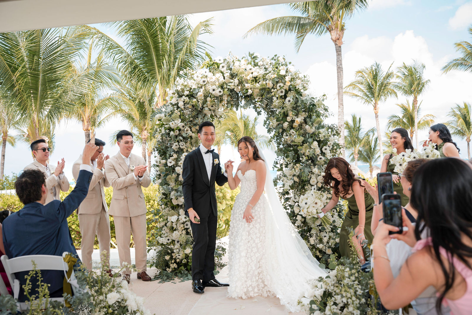 Wedding at Finest Playa Mujeres photographed by Arch Wedding Studio