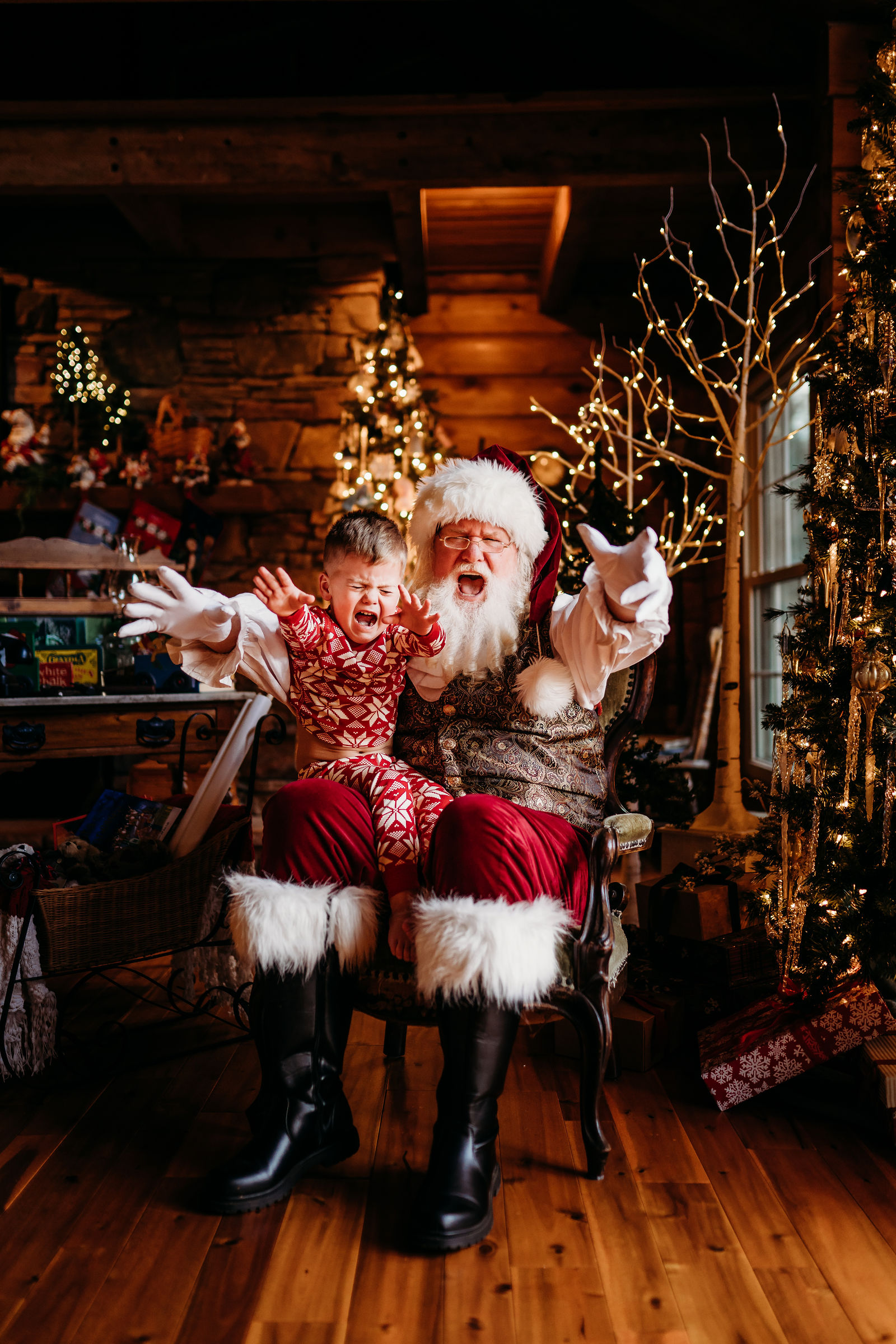 Bombard Family Santa by Freeman & Co. Photography