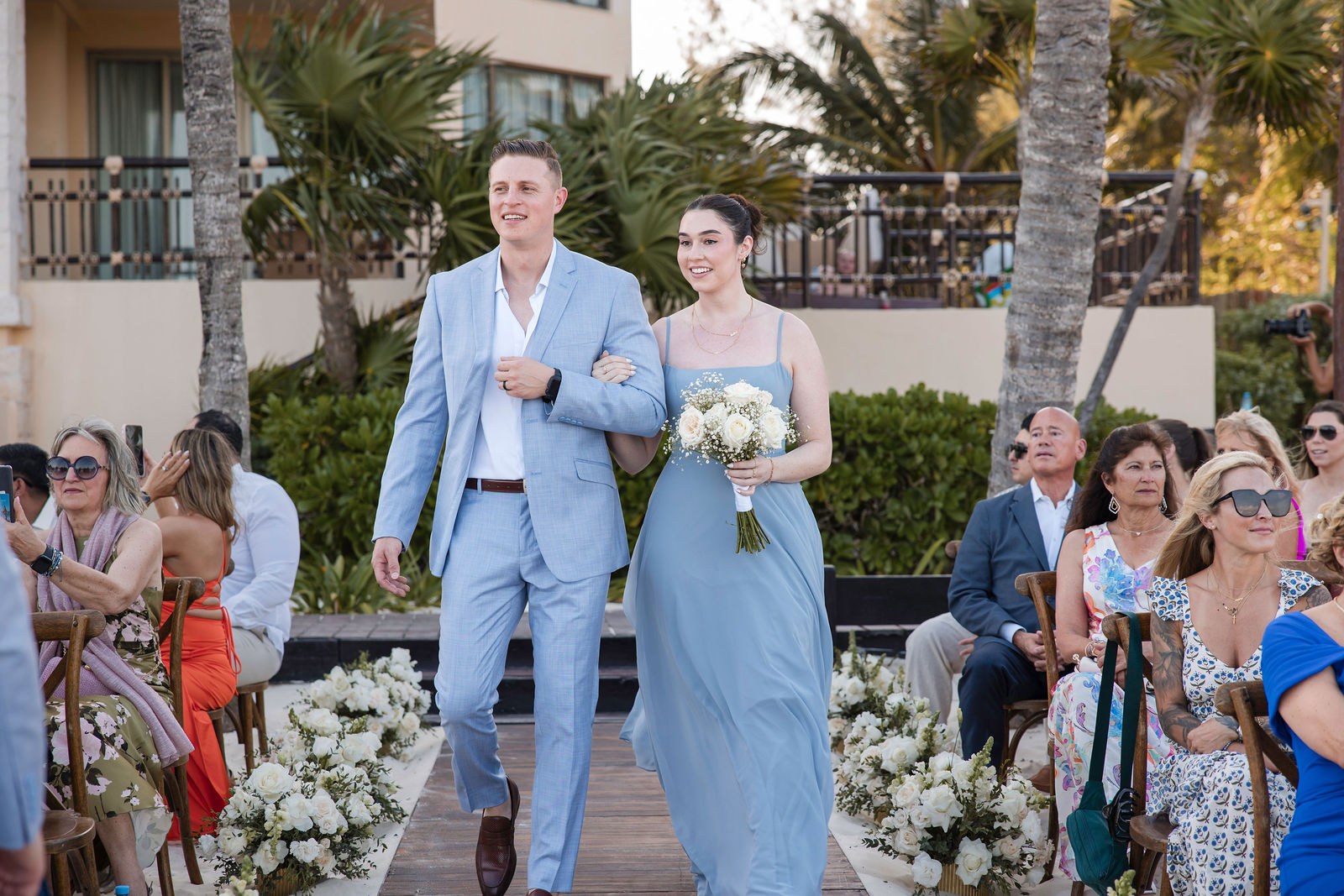 Wedding at Dreams Riviera Cancun Resort & Spa photographed by Arch Wedding Studio