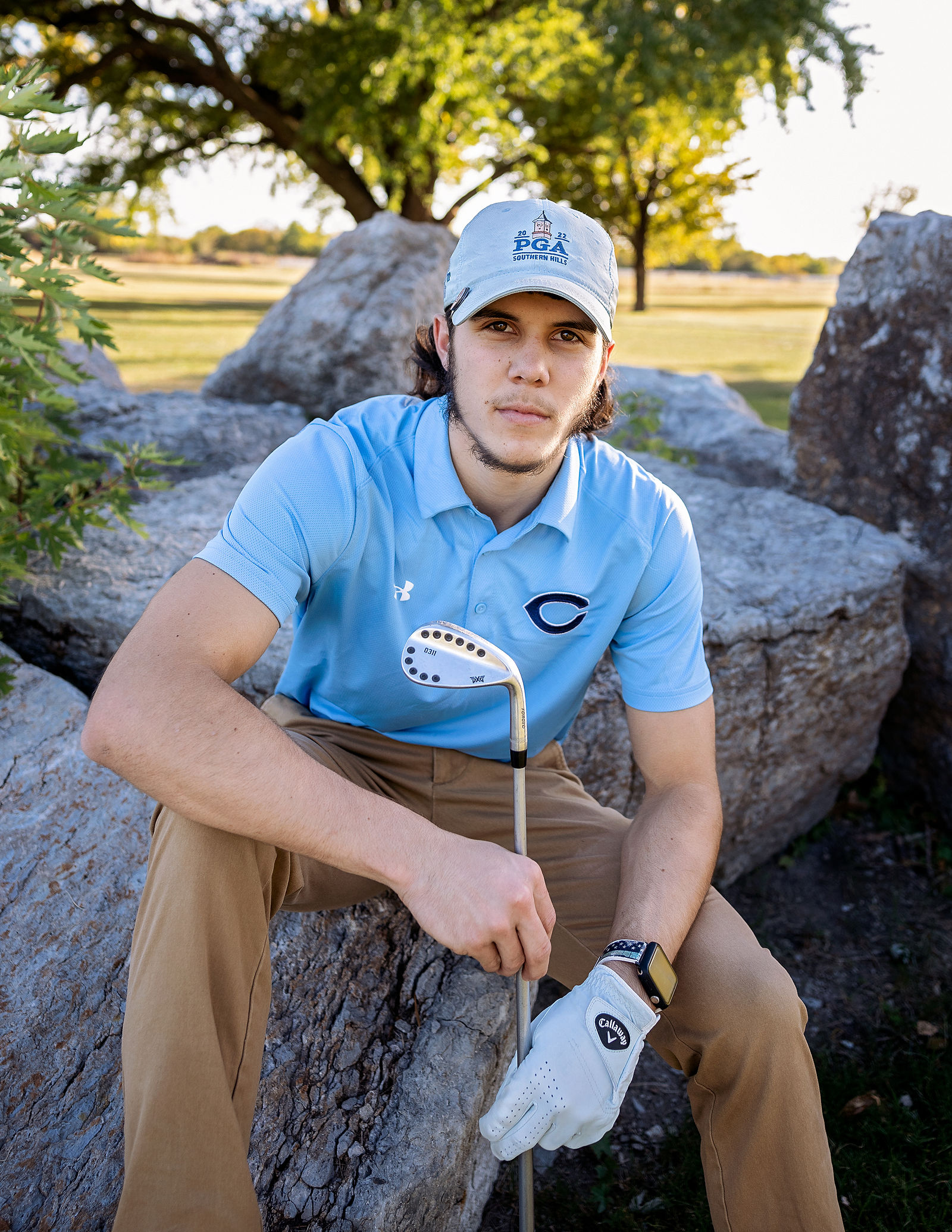 Heath Rousselle-2024 Senior by Kristy Hughes Photography