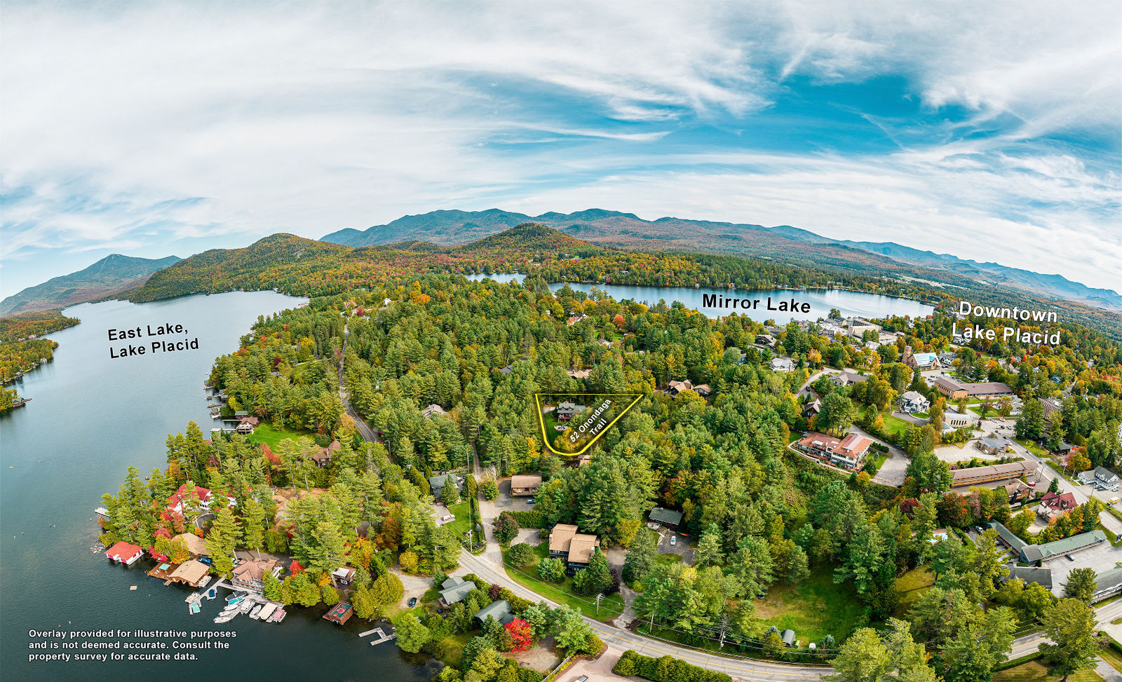 52 Onondaga Trail Lake Placid Real Estate Photography for The