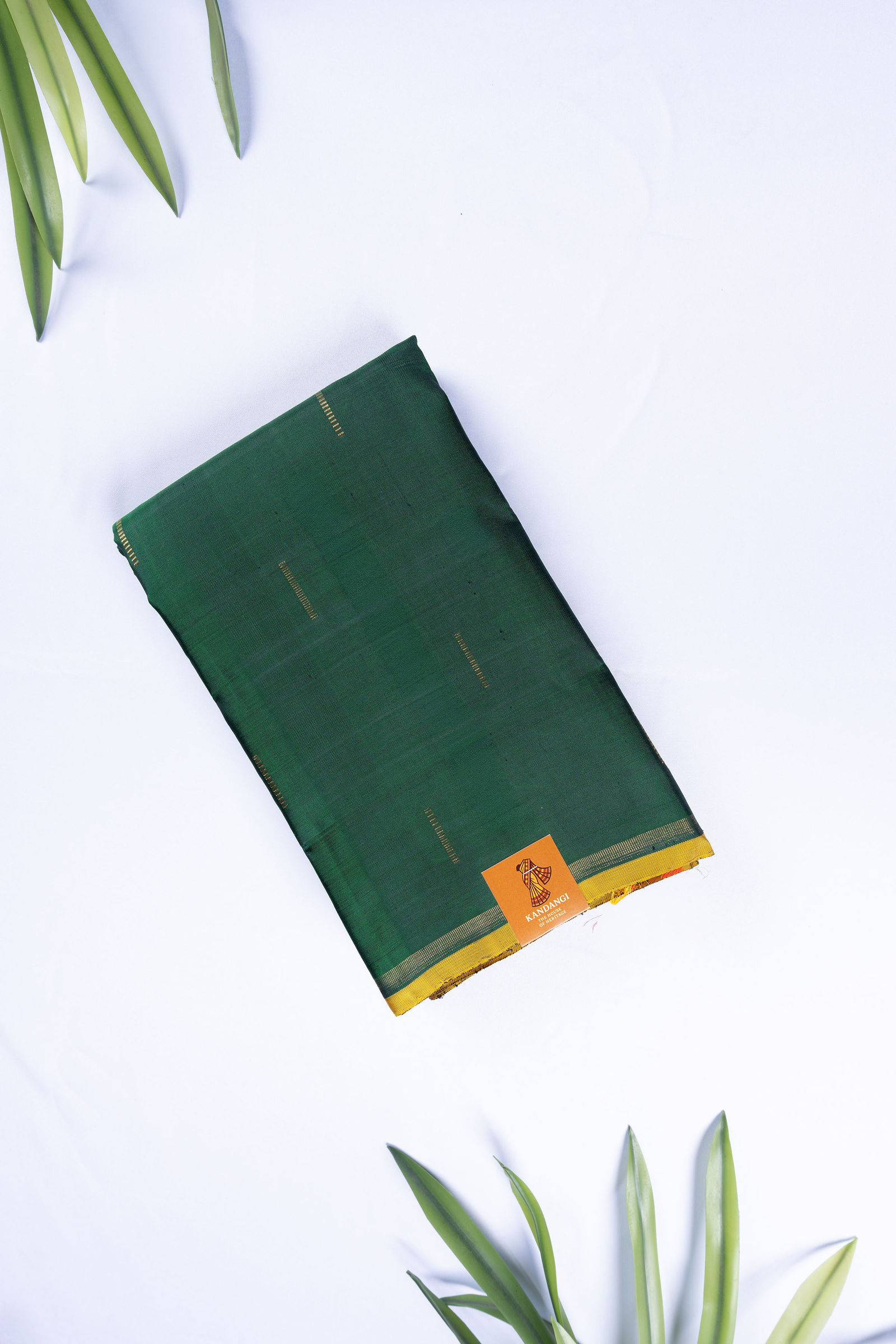 Midnight Onyx & Crimson Kanjivaram Heritage Saree Pure silk sarees online in India | Kandangi Sarees — Handpicked Sarees