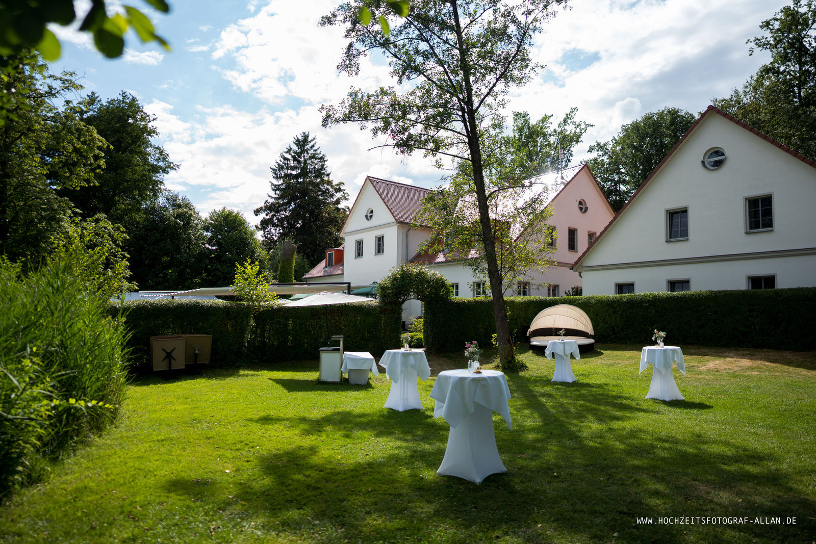 Detailfoto einer Hochzeit im Café Wildau am Werbellinsee