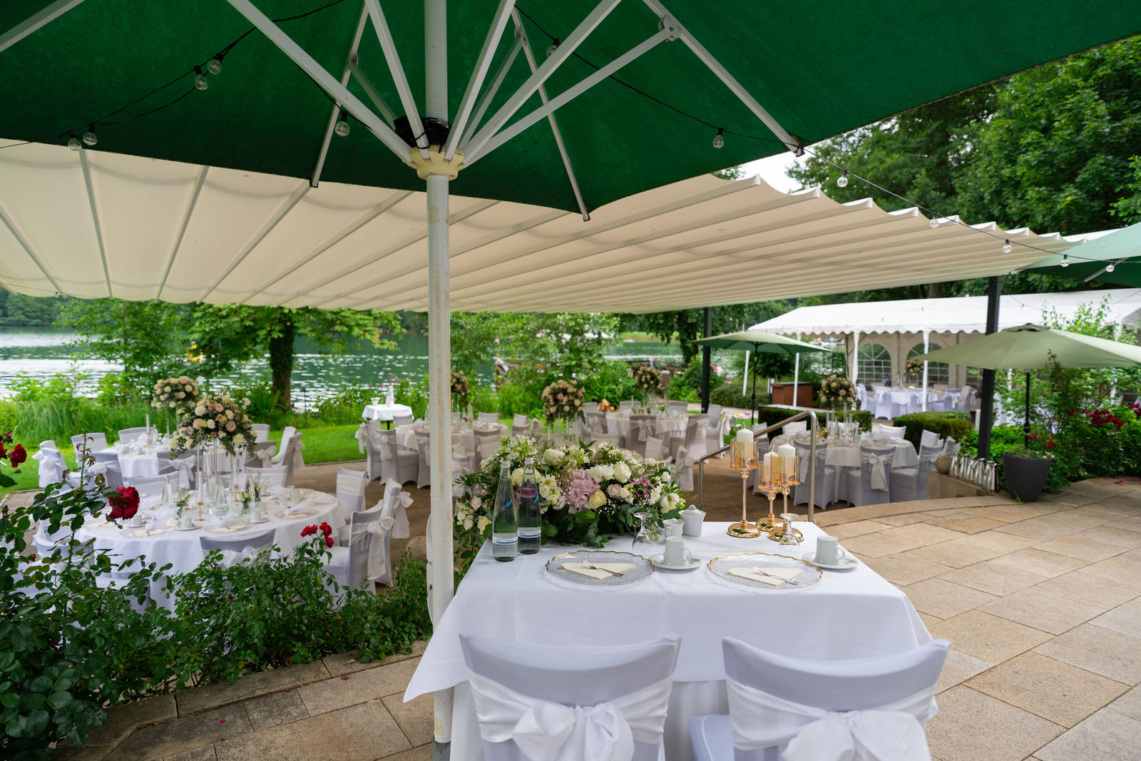 Hochzeitsfeier im Café Wildau am Werbellinsee, Hochzeitslocation Brandenburg