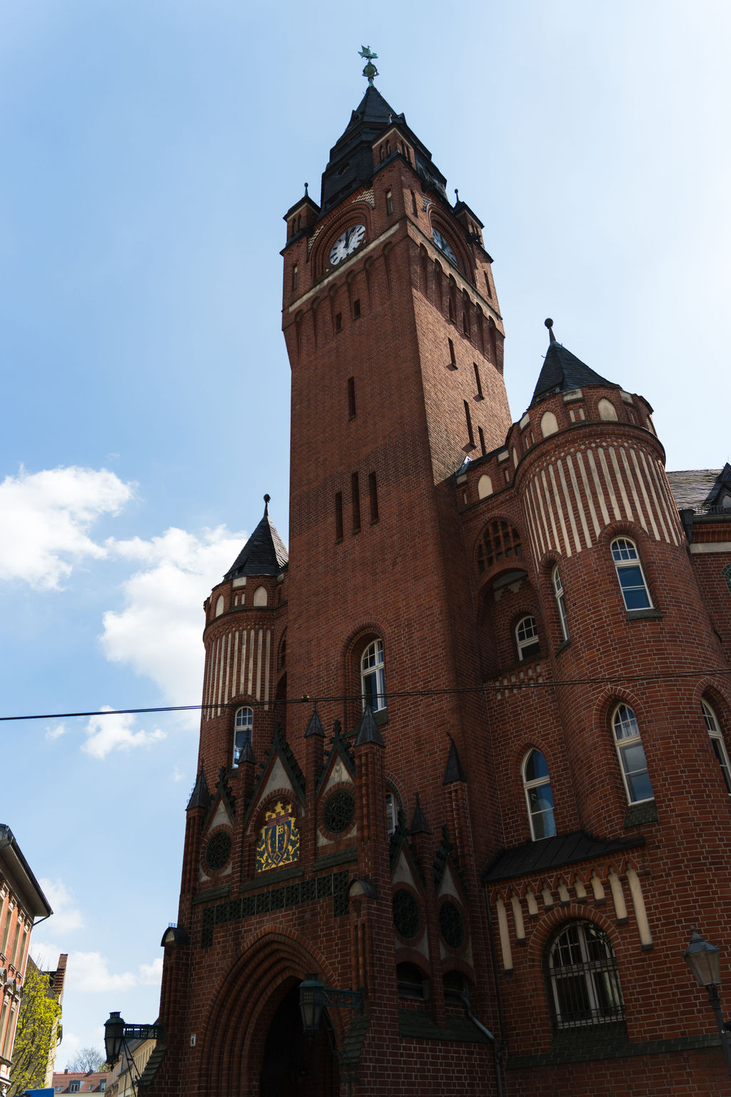 Turm des Rathauses Köpenick, Wahrzeichen für Hochzeiten im Standesamt Köpenick Berlin