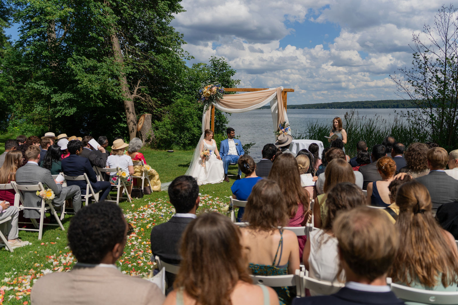 Hochzeit im Café Wildau am Werbellinsee, Brandenburg