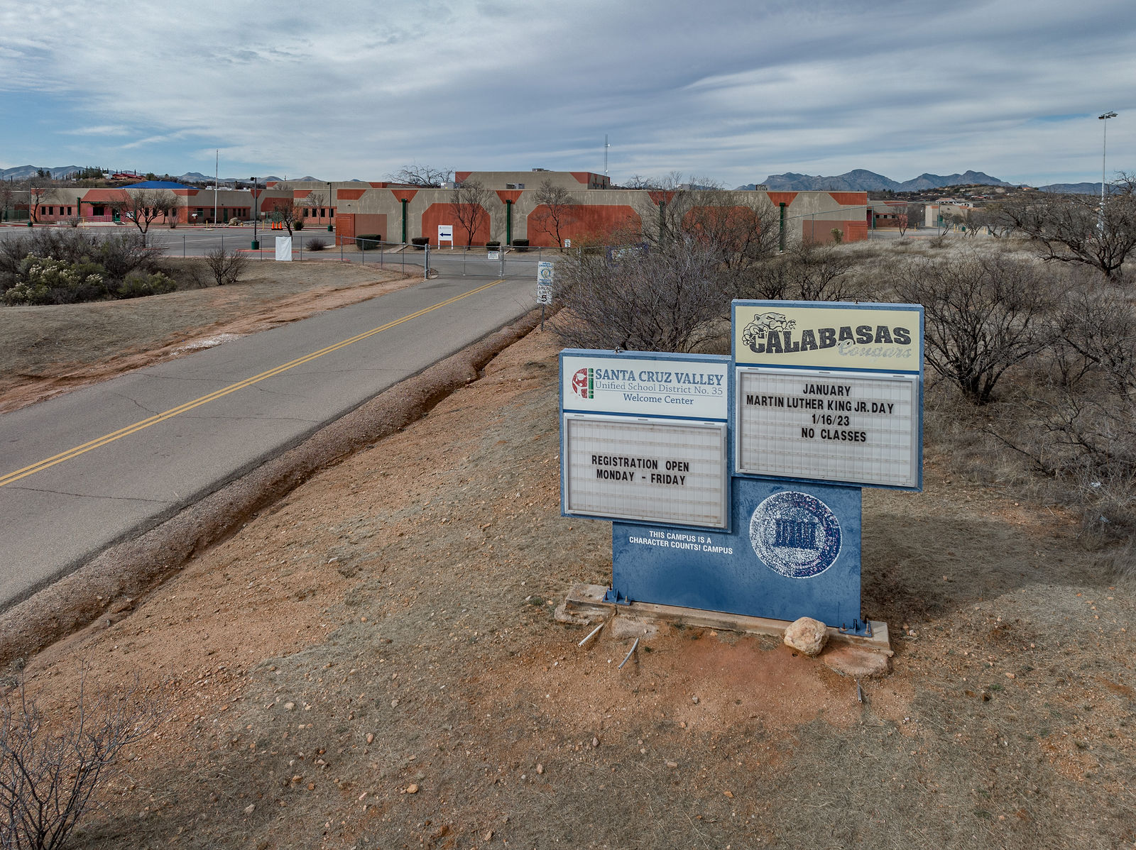 Calabasas School Santa Cruz Valley USD by HawkView Aerial Solutions